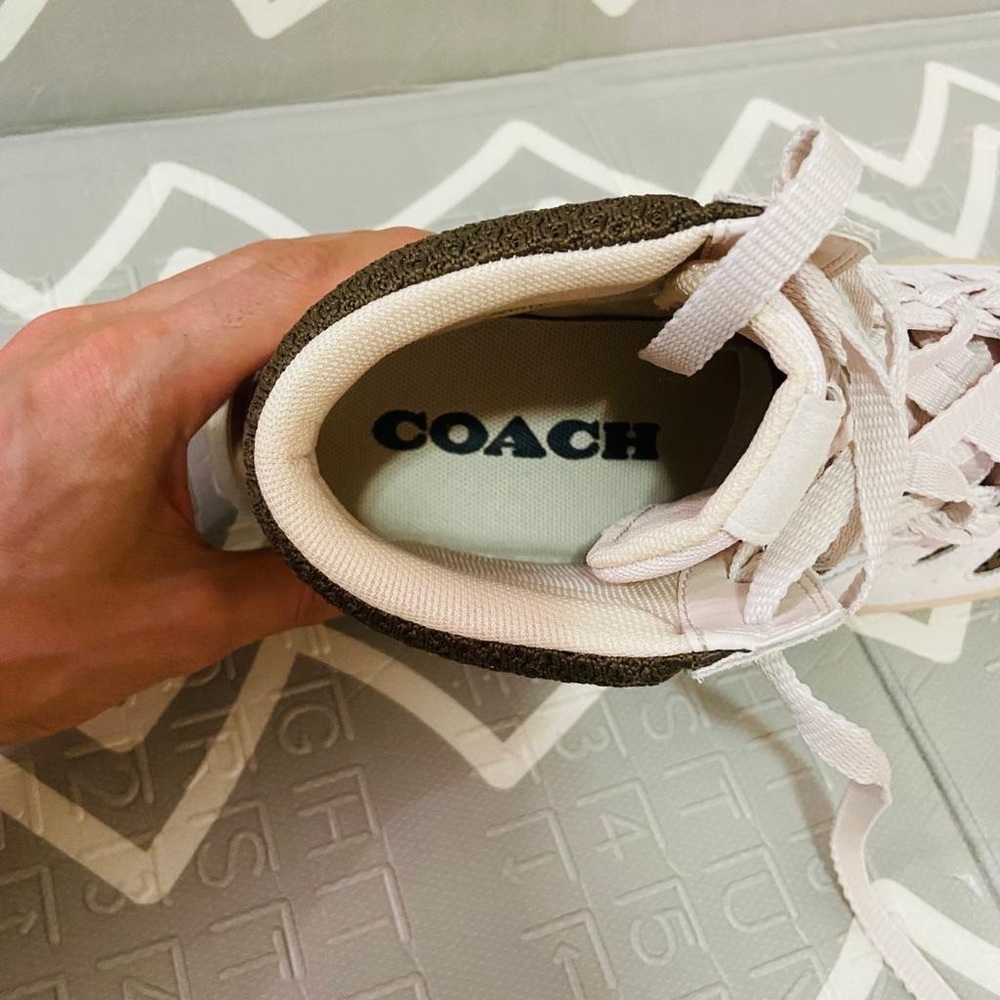 Coach limited edition high top shoes sneakers - Picture 7 of 8